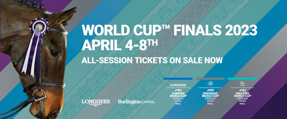 World Cup Finals 2023 - April 4-8 - All-Session tickets on sale now!